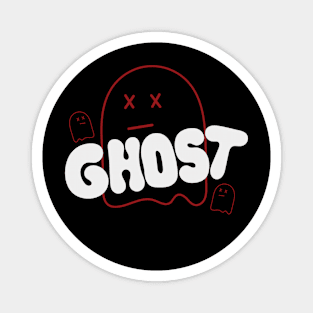 T-shirt Ghost Simple for Daily and Gift Magnet